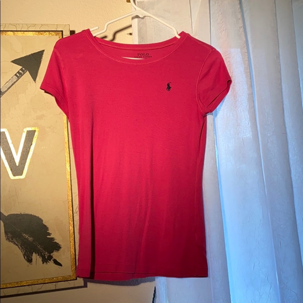 pink polo